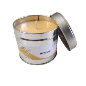 Bougie Parfumée « Zaza » – L&rsquo;Élégance de l&rsquo;Ambre