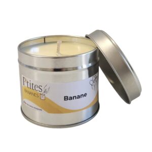 Bougie Parfumée « P&rsquo;tites Bananes » – Une Explosion de Joie