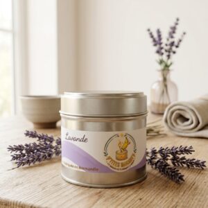 Bougie Parfumée "lavande" le Câlin Provençal