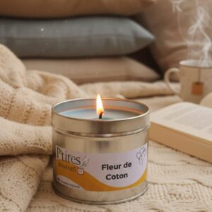 Bougie parfumée-Nuage de Coton- une parenthèse de pureté