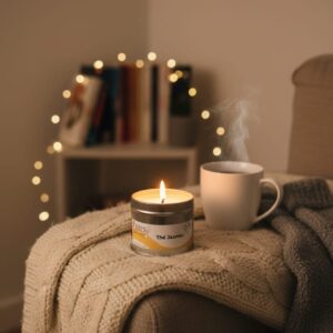 Bougie Parfumée – Thé jasmin – Evasion Fleurie